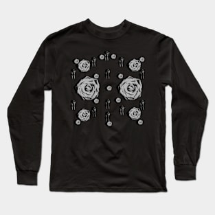 ROSE FIELD WITH SHADE Long Sleeve T-Shirt